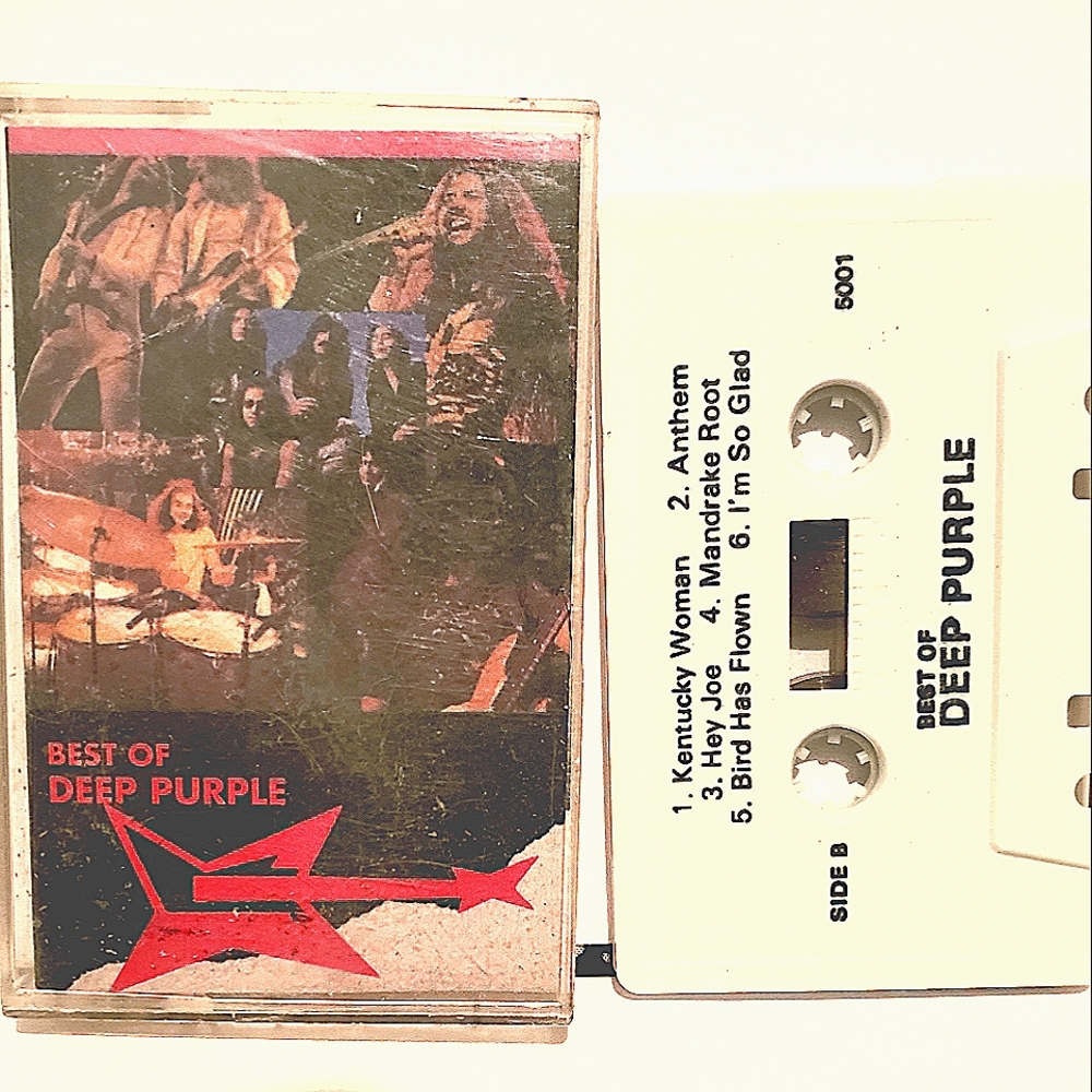 Deep Purple- The Best of Deep Purple Casstte Tape